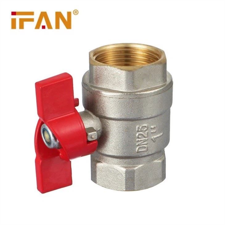 Butterfly Handle Brass Ball Valve FF