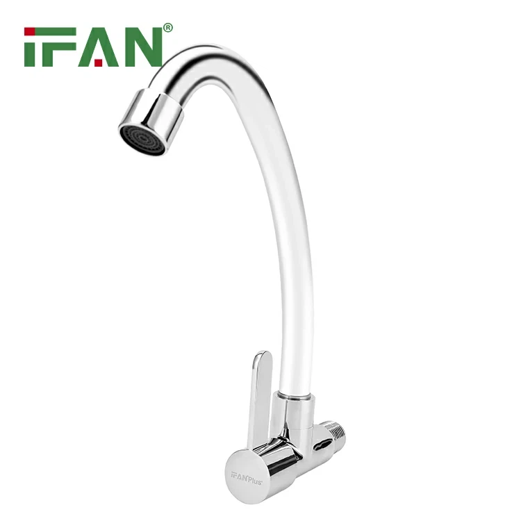 Kitchen Faucet Offers High Arc Spout Reach