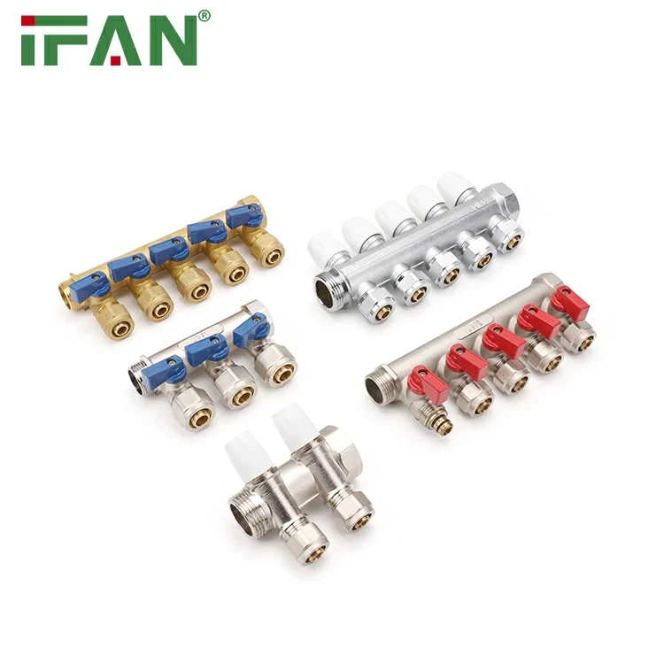 Đa dạng đồng thau tương thích với ống PEX