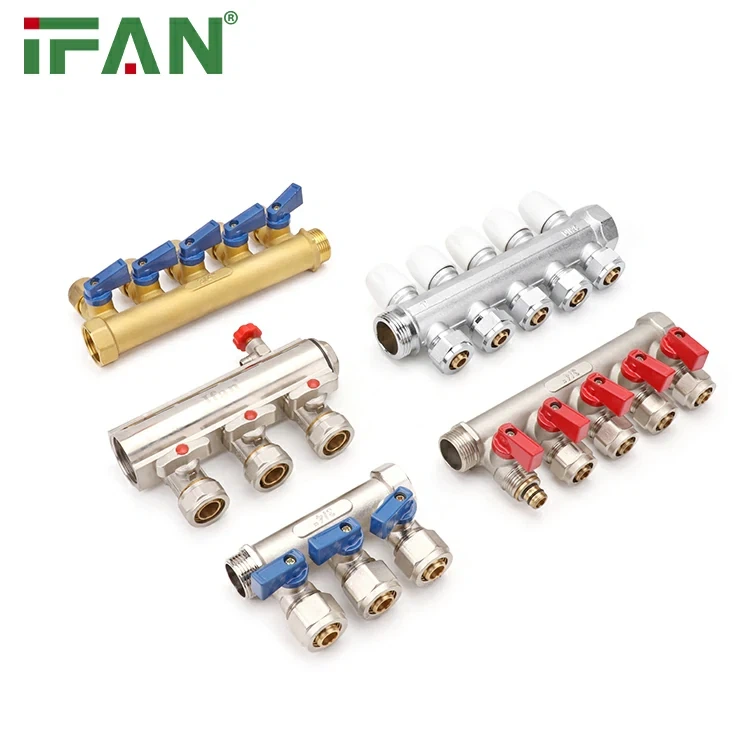 Brass Manifold có thiết kế con dấu chống rò rỉ