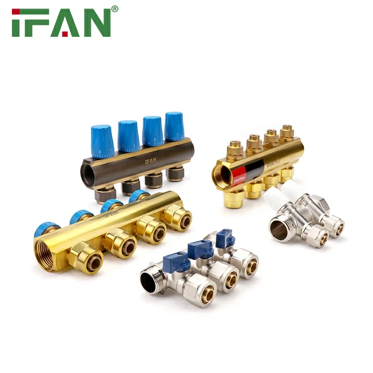 Brass Manifold hỗ trợ các dự án hệ thống ống nước dân cư
