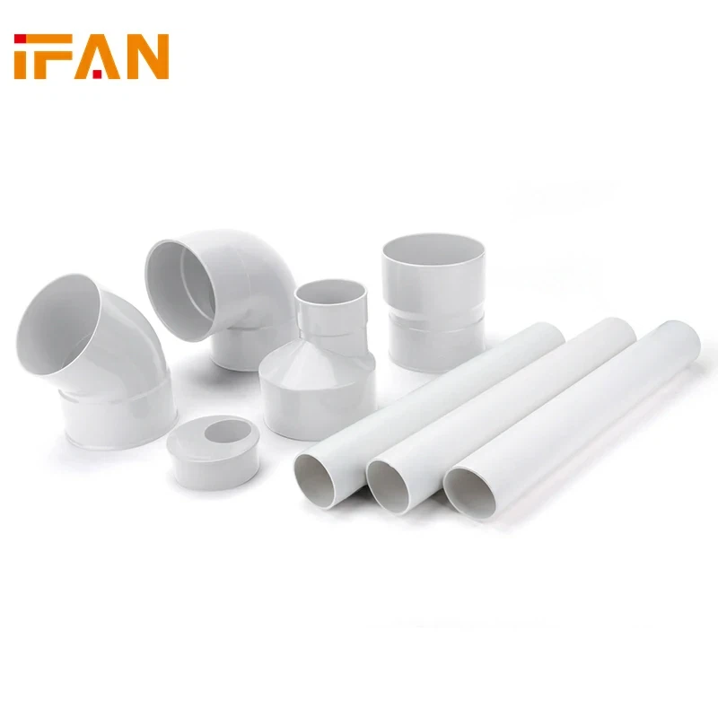 Dễ dàng lắp đặt phụ kiện đường ống thoát nước PVC