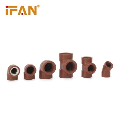 Phụ kiện đường ống PPH màu đỏ